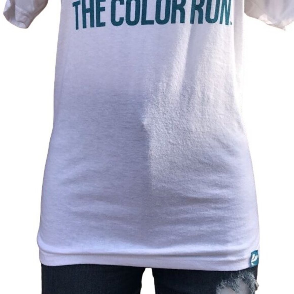 Lay's Potato Chips Happiest 5K Color Run Lays Tee Marathon Runner 10K Shirt - Picture 5 of 8